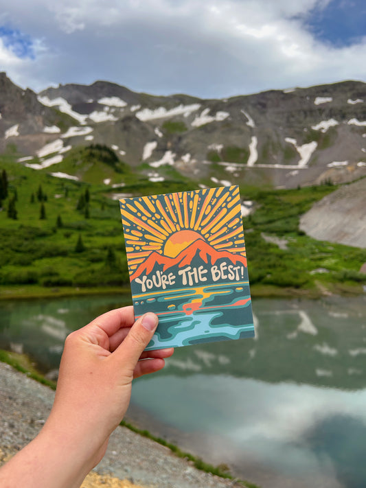 You’re The Best Greeting Card