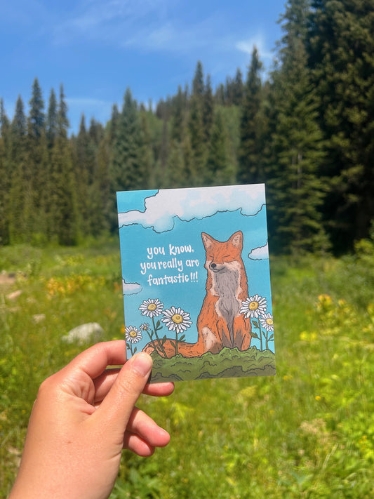 Fox Greeting Card