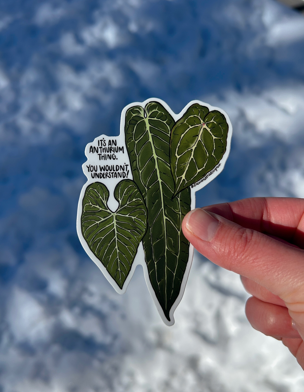 Anthurium Stickers