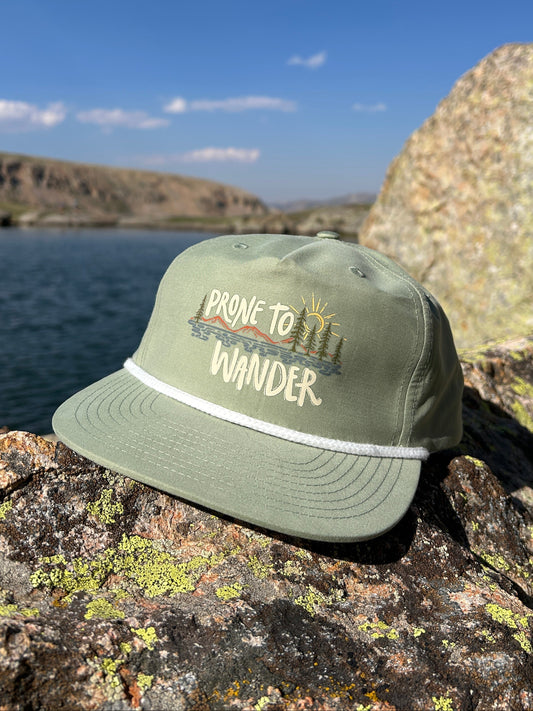 Prone to Wander Rope Hat